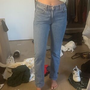 Reformation Light Blue Women Jeans
